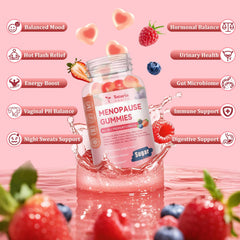 Totaria Sugar Free Menopause Gummies black cohosh ingredient showcases herbal support.