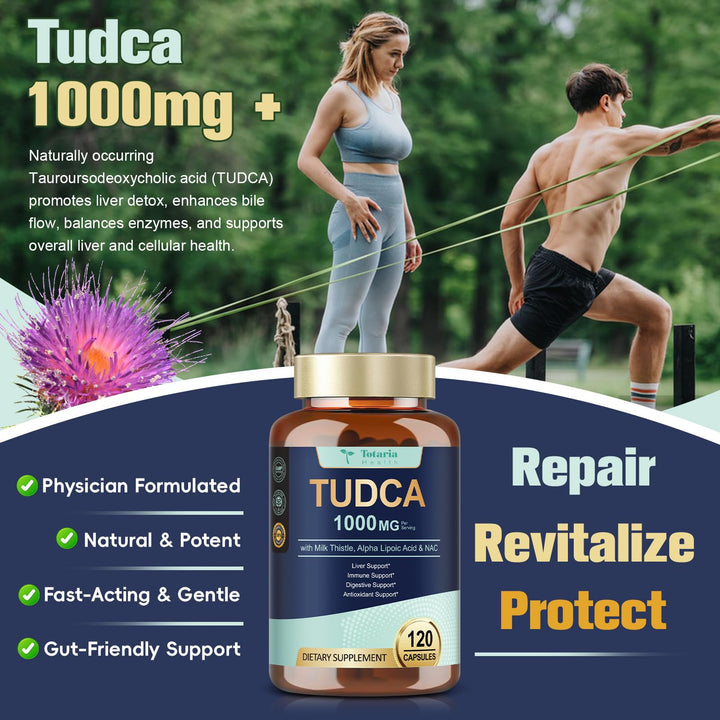 Totaria Tudca alpha-lipoic acid visual emphasizes oxidative balance.