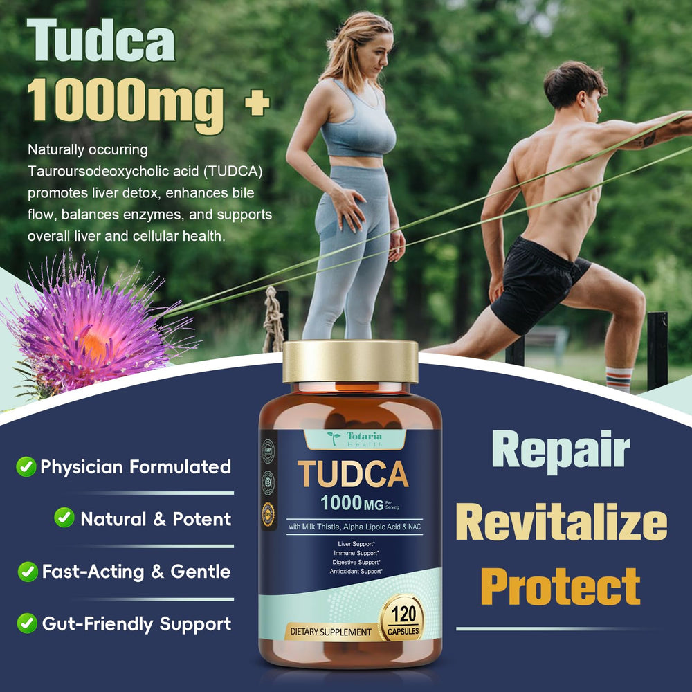 Totaria Tudca alpha-lipoic acid visual emphasizes oxidative balance.