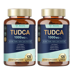 Totaria Tudca bottle front for daily liver support and easy dosing.