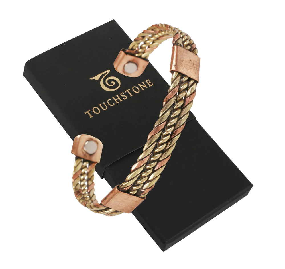 Touchstone two-tone styling complements casual and formal outfits