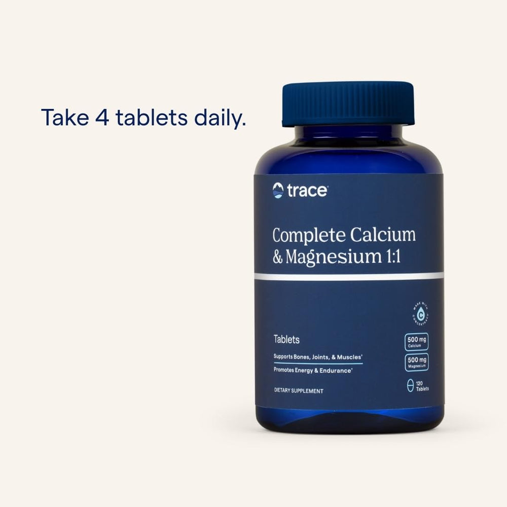 Graphic highlighting a 30-day supply with daily dosage of four tablets.