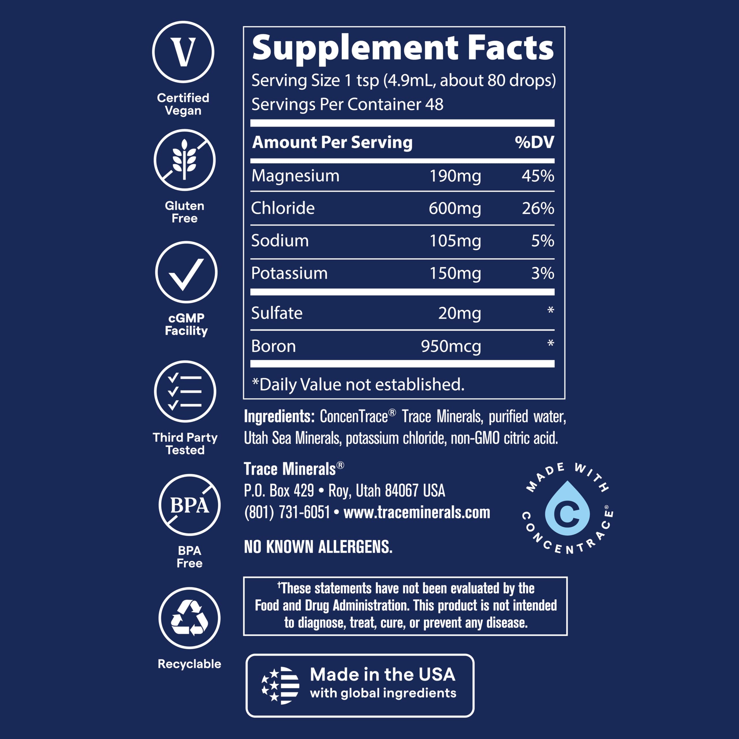 Trace Minerals 40,000 Volts hydration during training session