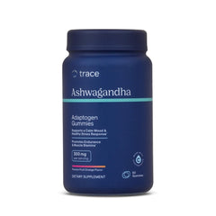 Trace Minerals Ashwagandha bottle for daily calm and balance