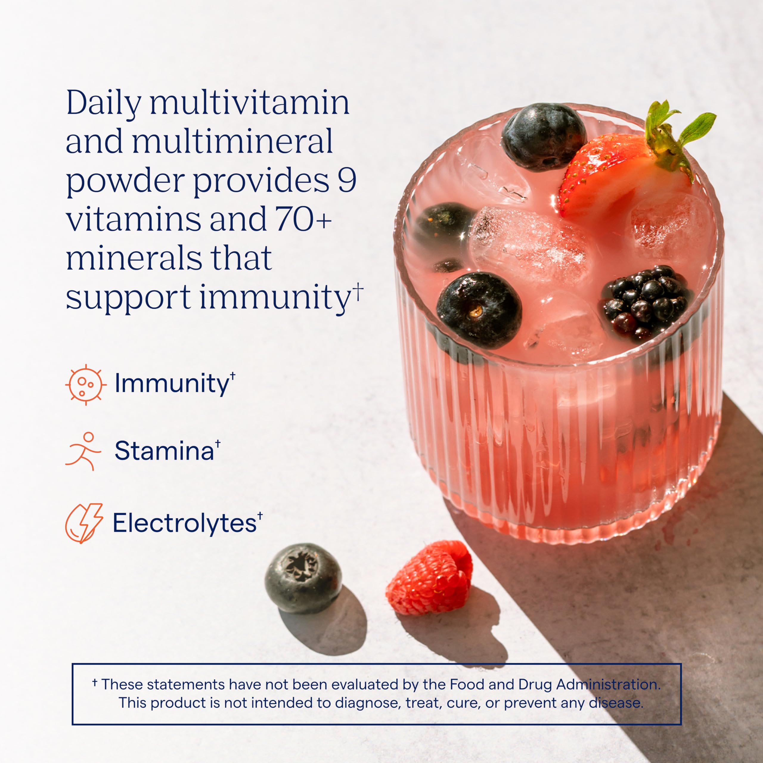 Trace Minerals Berry Power Pak single-serve packets ready for on-the-go support