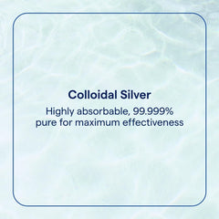 Trace Minerals Colloidal Silver dropper close-up for precise daily dosing.