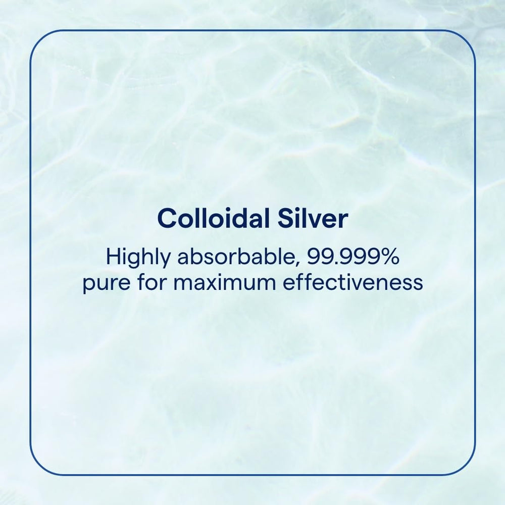 Trace Minerals Colloidal Silver dropper ready to measure precise servings for easy dosing