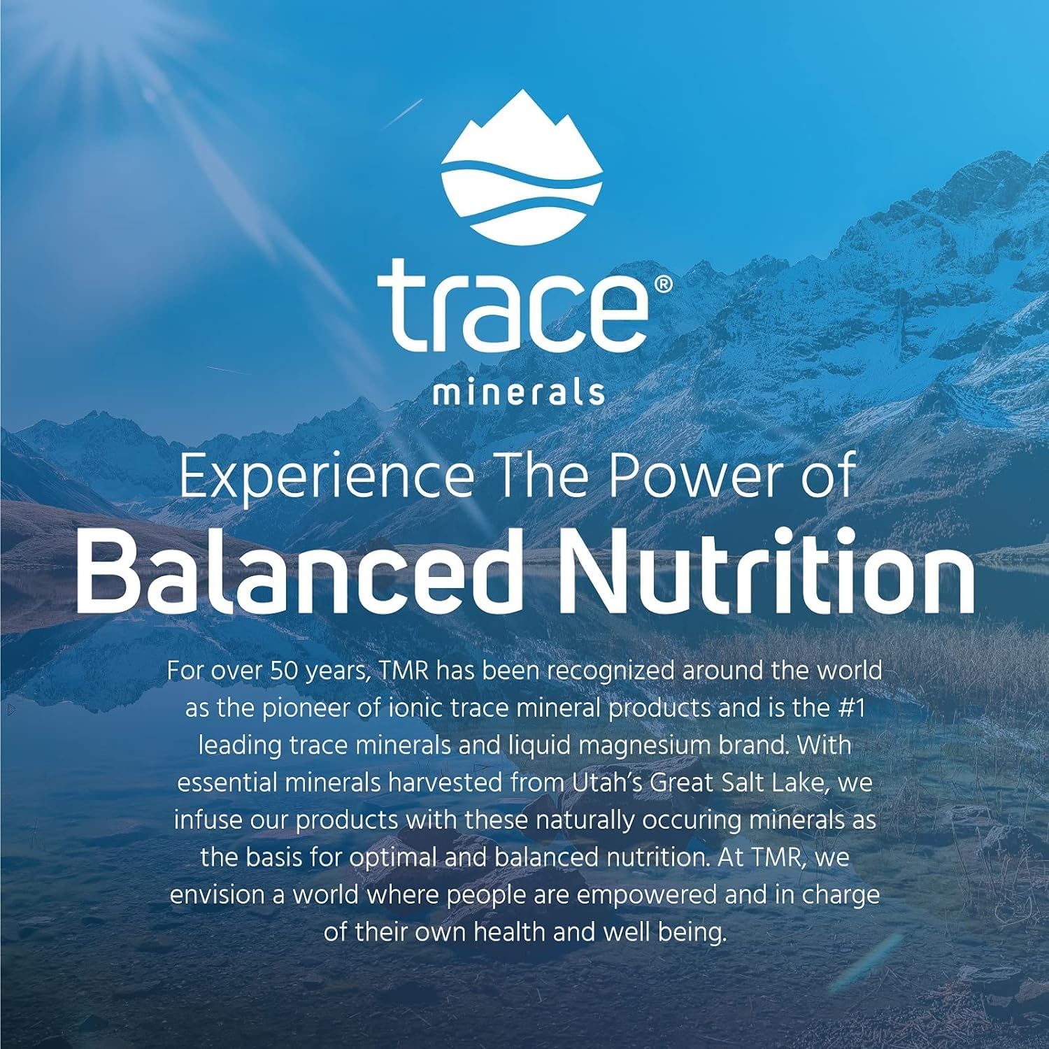 Label highlights 90 capsules and 30 servings for Trace Minerals.