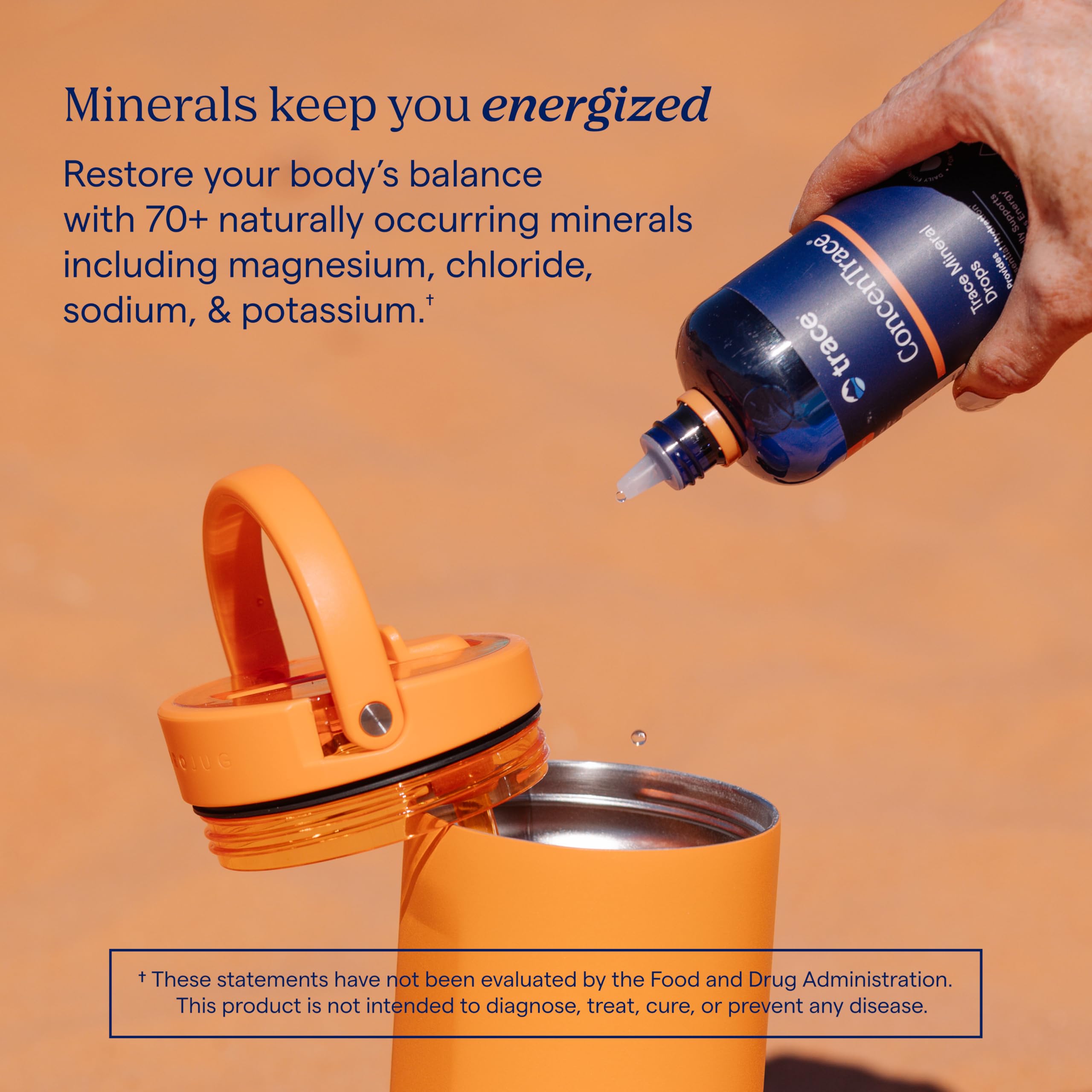 Trace Minerals ConcenTrace formats for daily remineralization