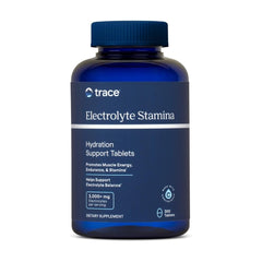 Trace Minerals Electrolyte Stamina bottle front for daily hydration