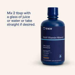 Trace Minerals gluten-free label on bottle for dietary compatibility