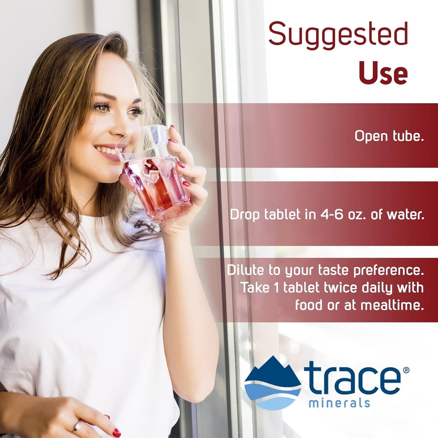 Graphic highlighting Trace Minerals mineral blend and Great Salt Lake sources.