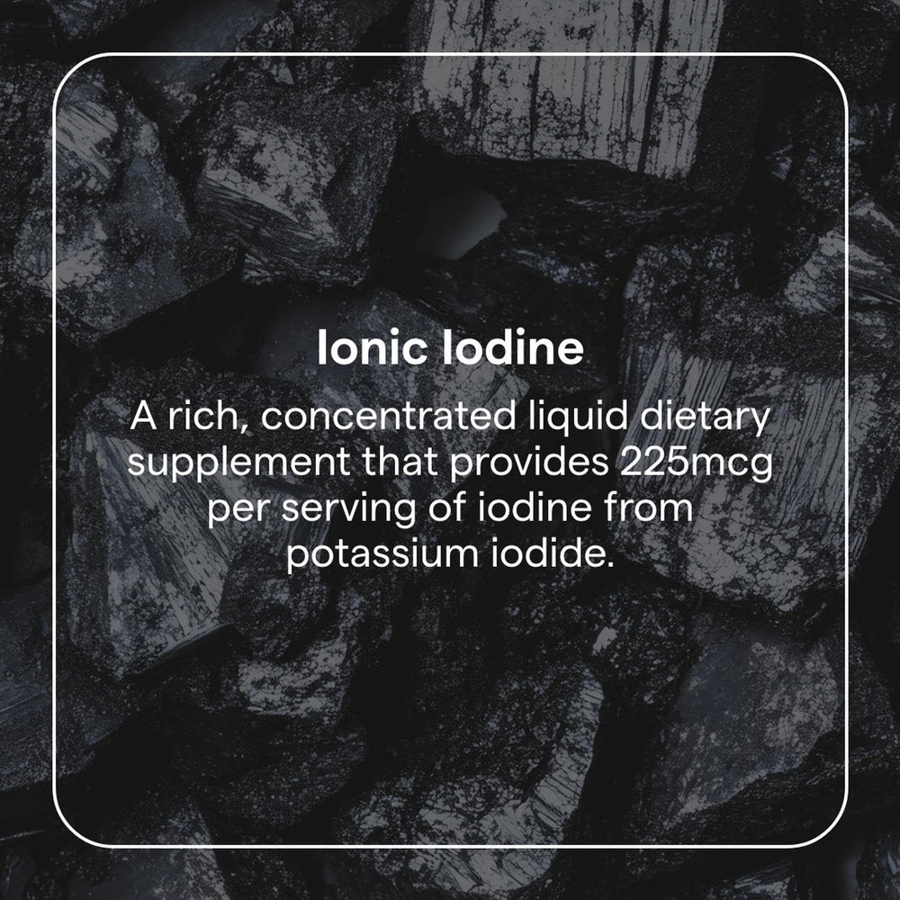 Trace Minerals IOKI01 label close-up shows vegan and non-GMO features.