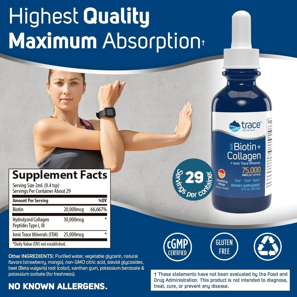 Pouring Trace Minerals bottle into a glass highlights easy daily intake and flavor