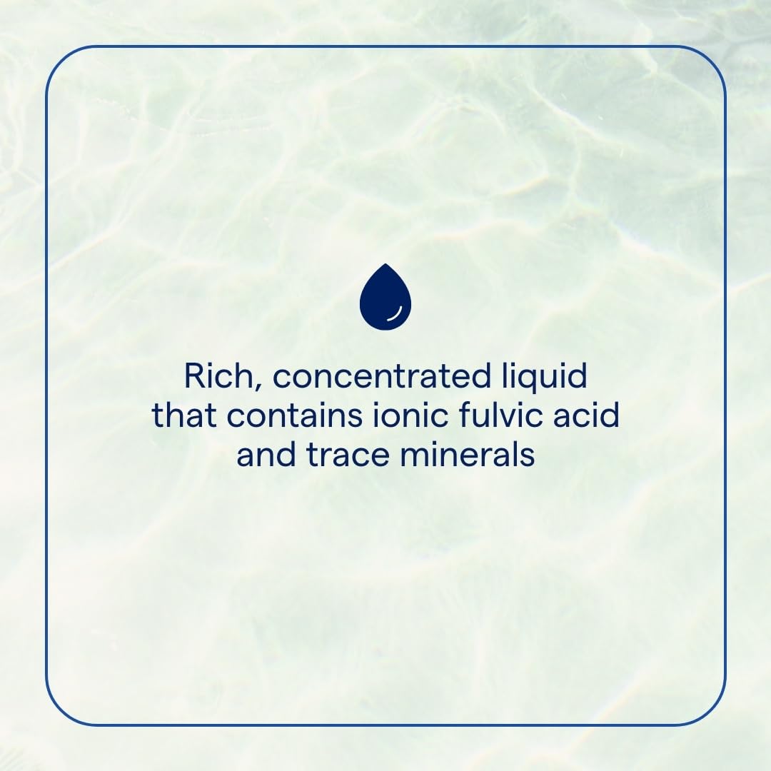 Ionic Fulvic Acid dropper dispensing precise 1 mL servings.
