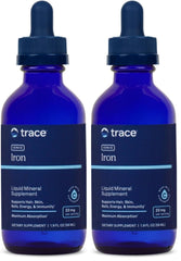 Trace Minerals Ionic Iron bottle on kitchen counter for daily energy support