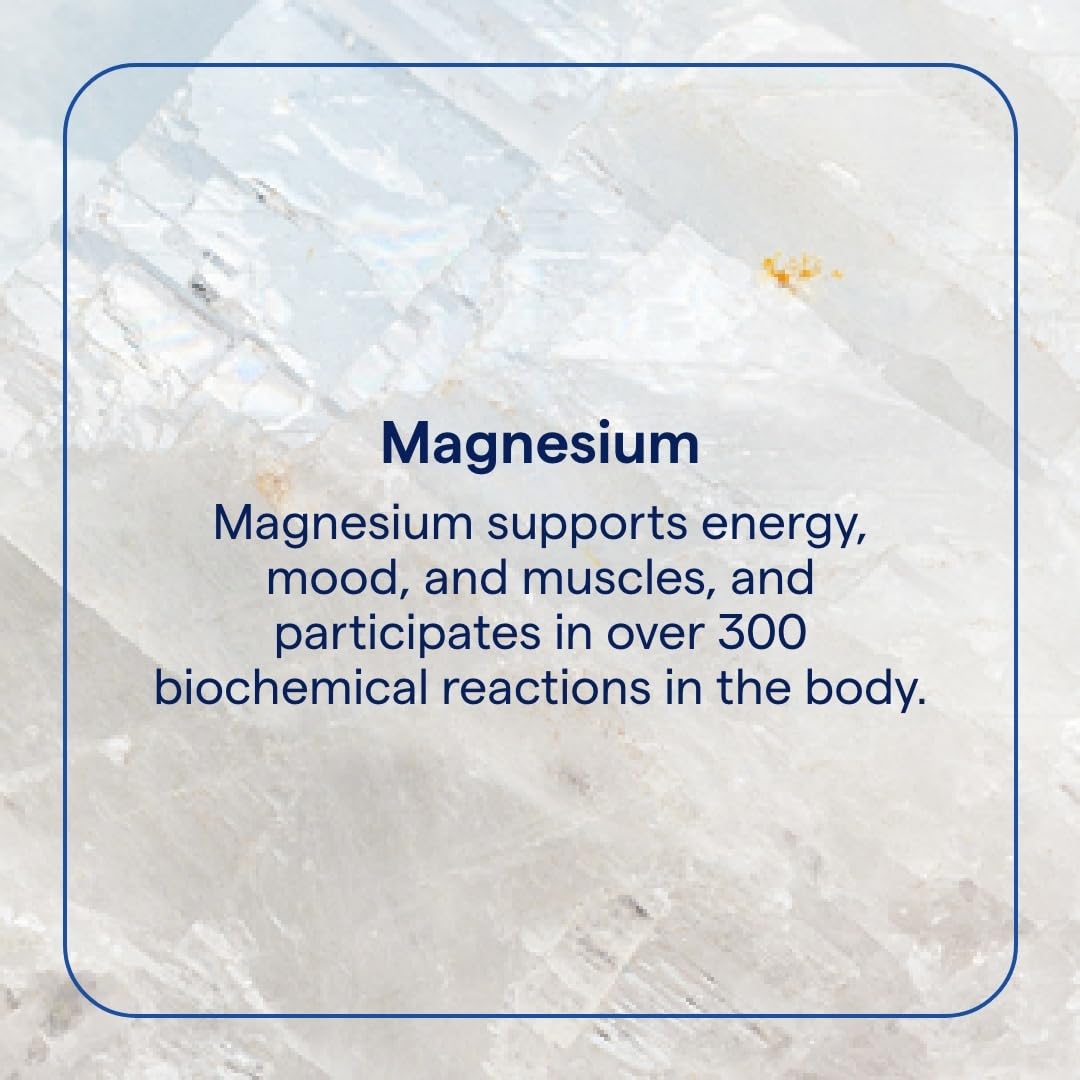 Trace Minerals Liquid Magnesium pour into glass for easy daily intake