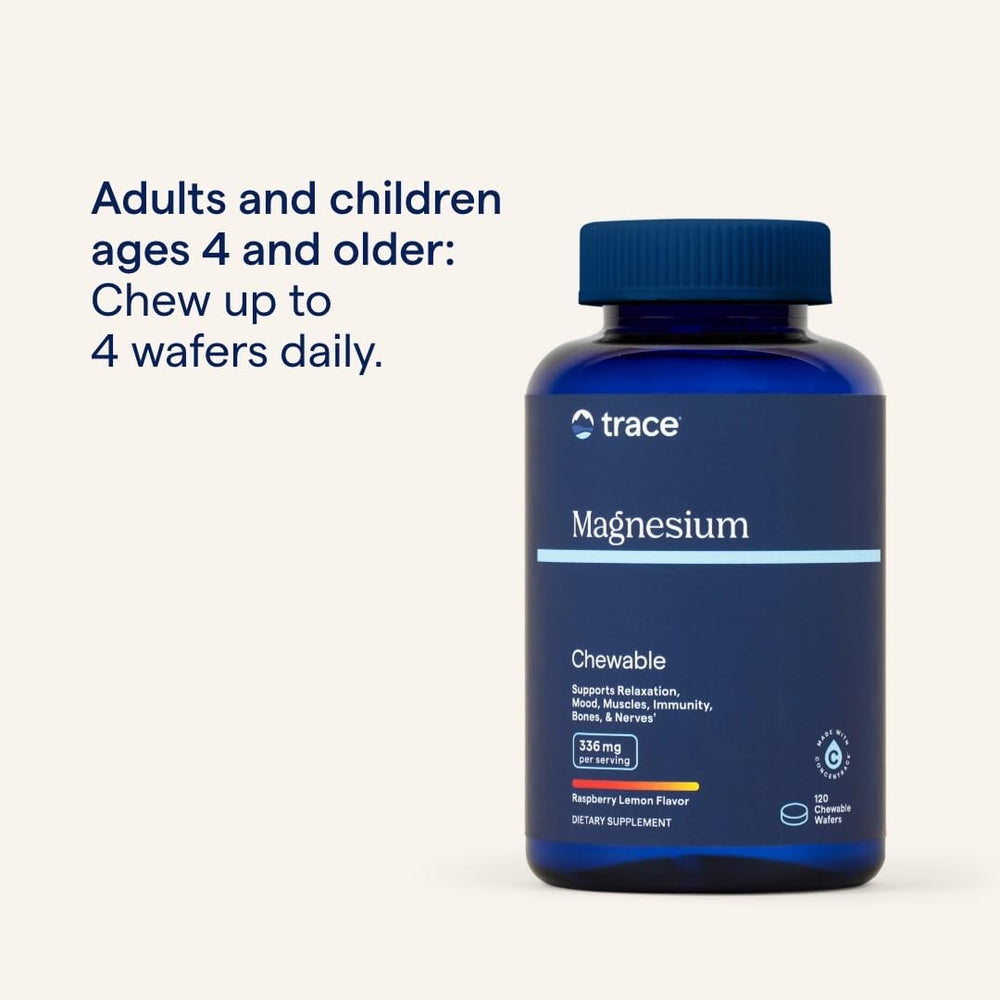 Serving image showing convenient daily use of magnesium chews.