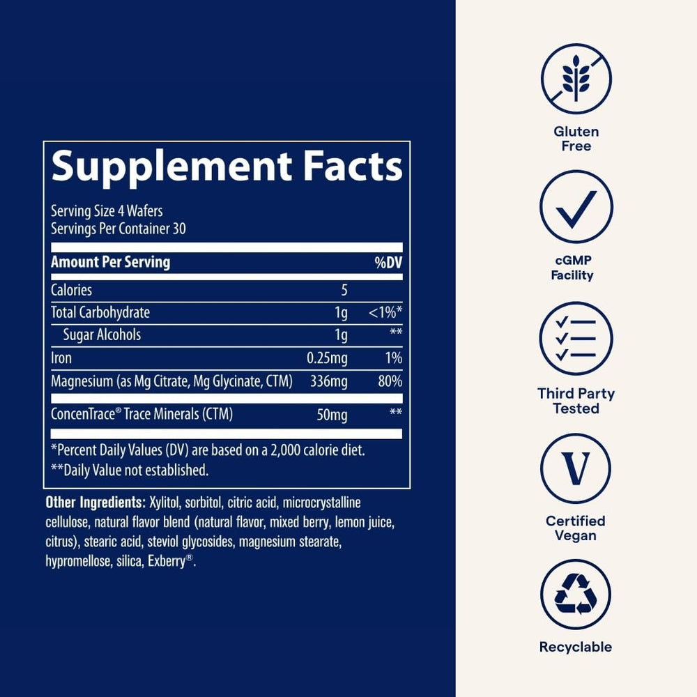 ConcenTrace minerals highlight on Trace Minerals product label.