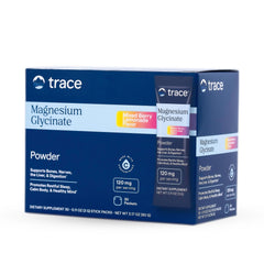 Trace Minerals Magnesium Glycinate Bedtime Stick Pack: easy dissolve for a restful night.