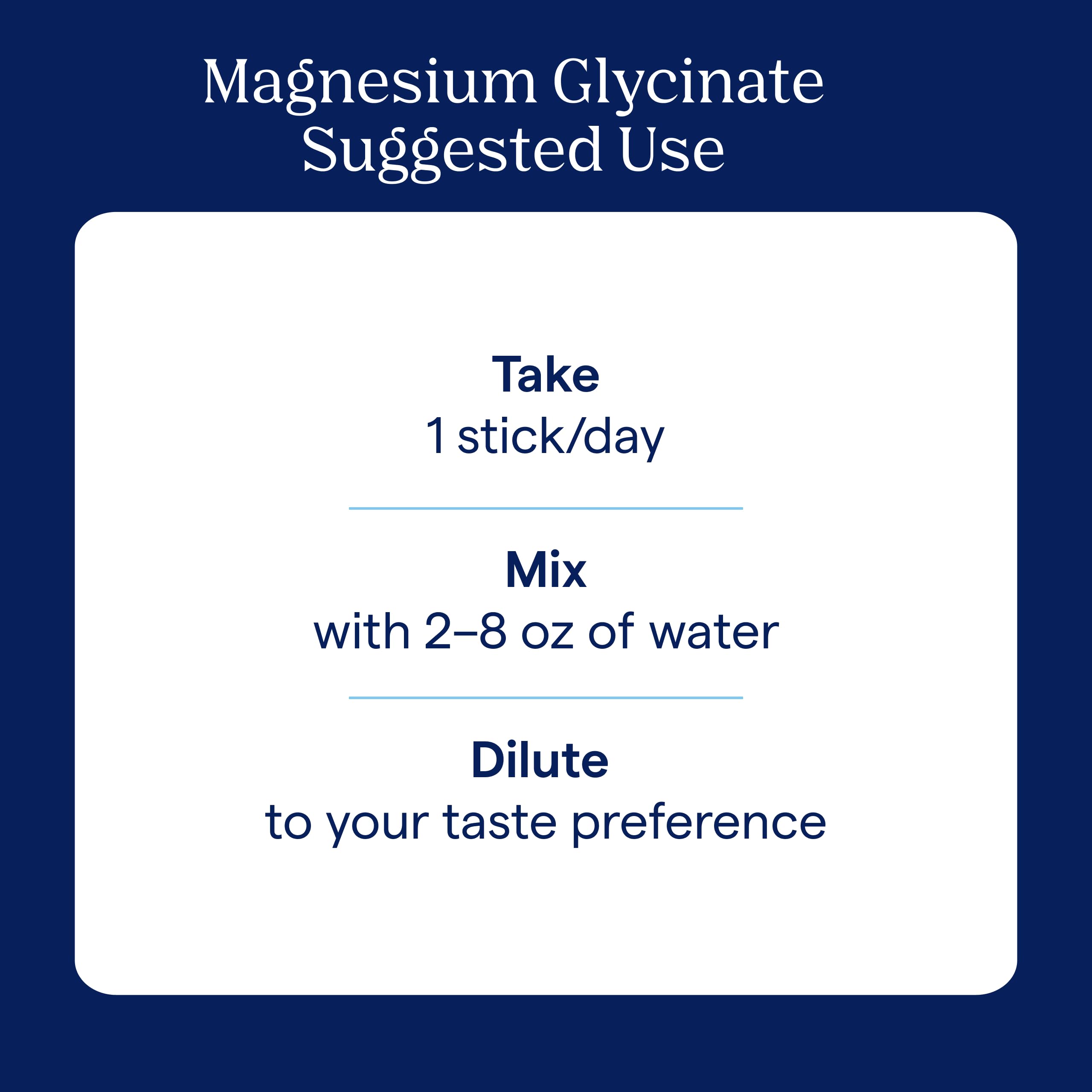 Trace Minerals Magnesium Glycinate powder being stirred to support calm muscles