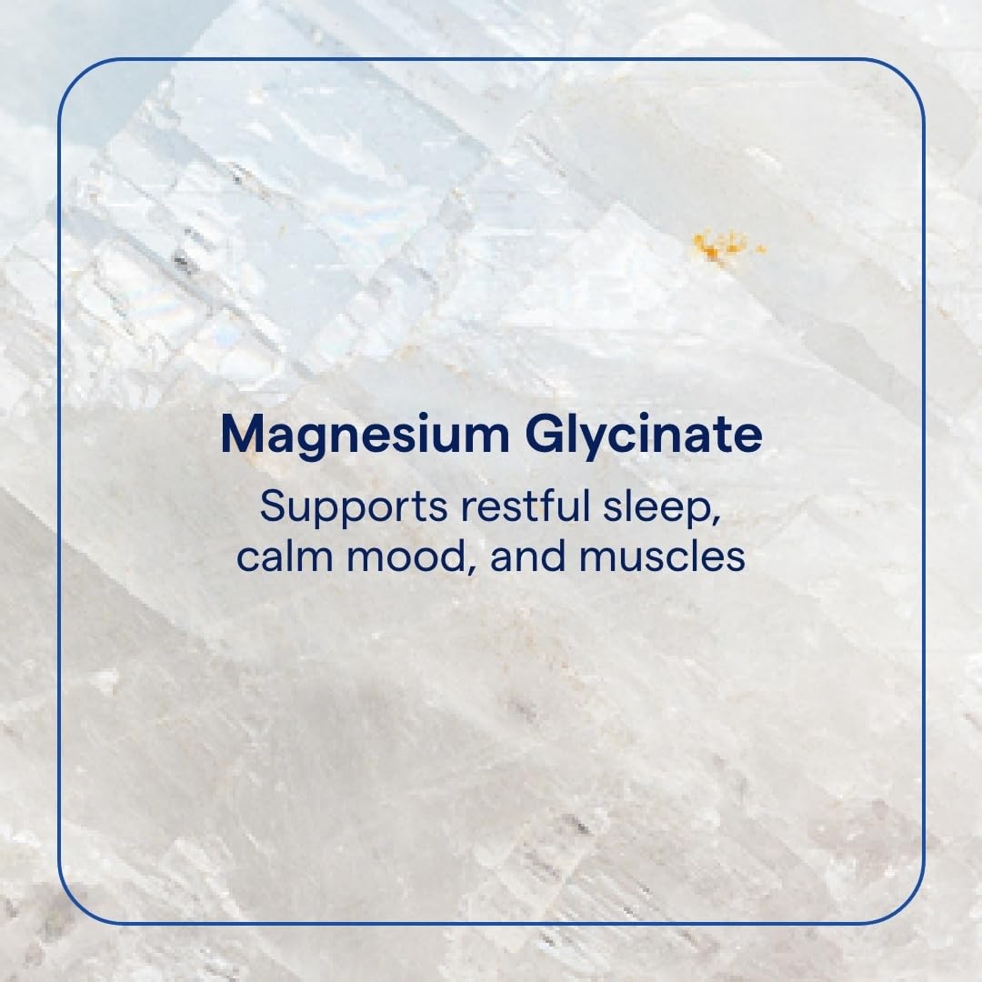 Trace Minerals bottle with scoop shows convenient daily magnesium intake.