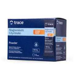 Trace Minerals Magnesium Glycinate stick-pack dissolving in water for easy nightly use