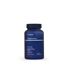 Trace Minerals Magnesium Gummies bottle with watermelon flavor and family-friendly magnesium support