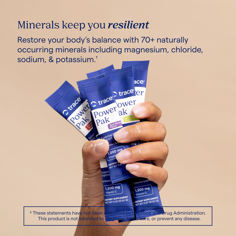 Trace Minerals Power Pak offers 17 flavors for enjoyable hydration.
