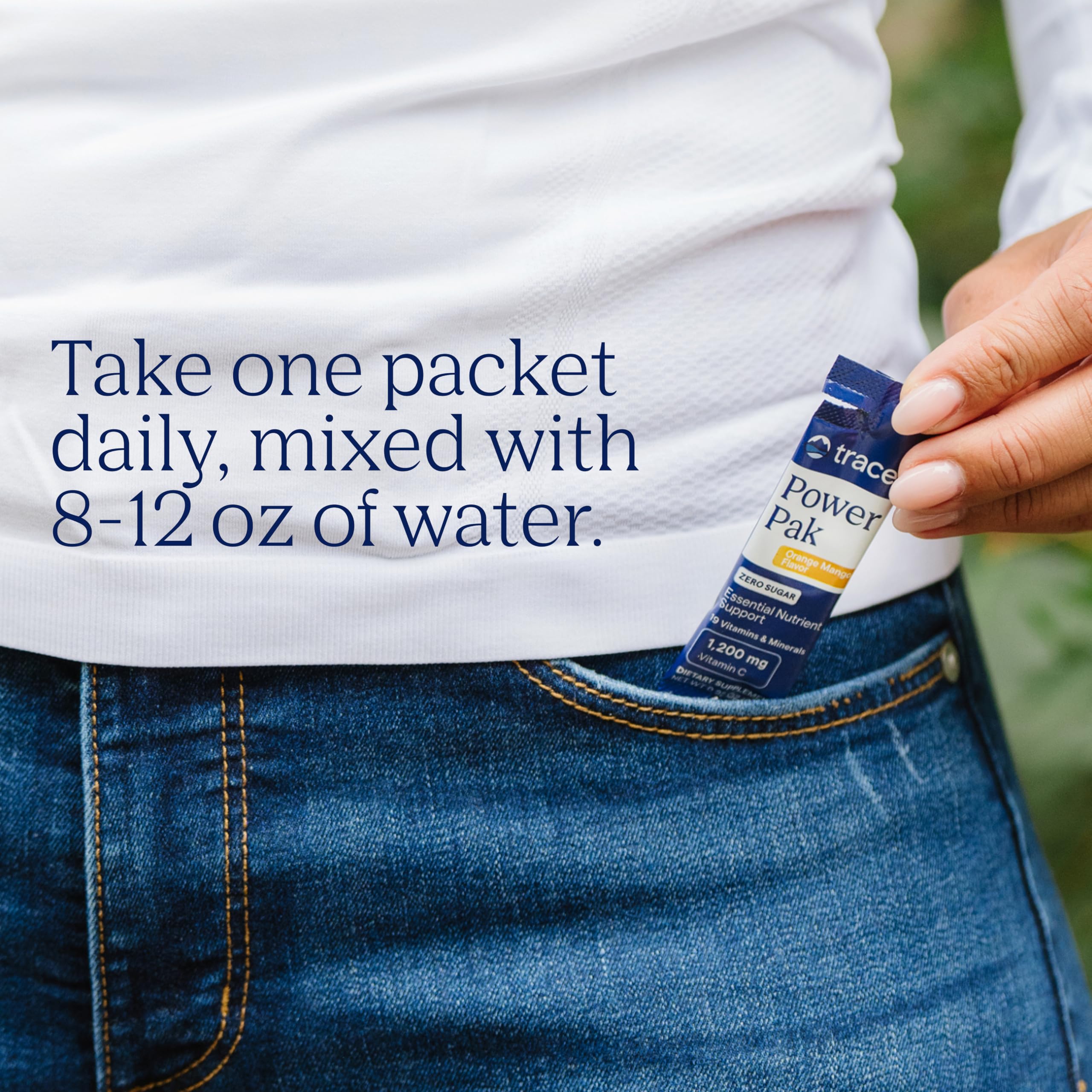 30-pack Power Pak box shown for convenient daily use