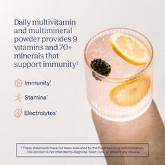 Trace Minerals Power Pak 30 packets for a month of vitamins and minerals.