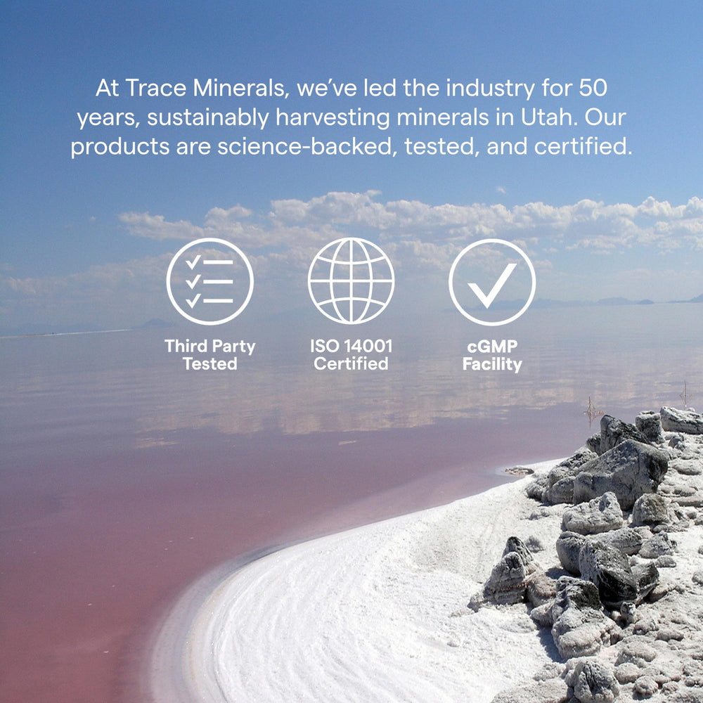 Trace Minerals Power Pak USA sourcing emphasizes sustainable mineral heritage