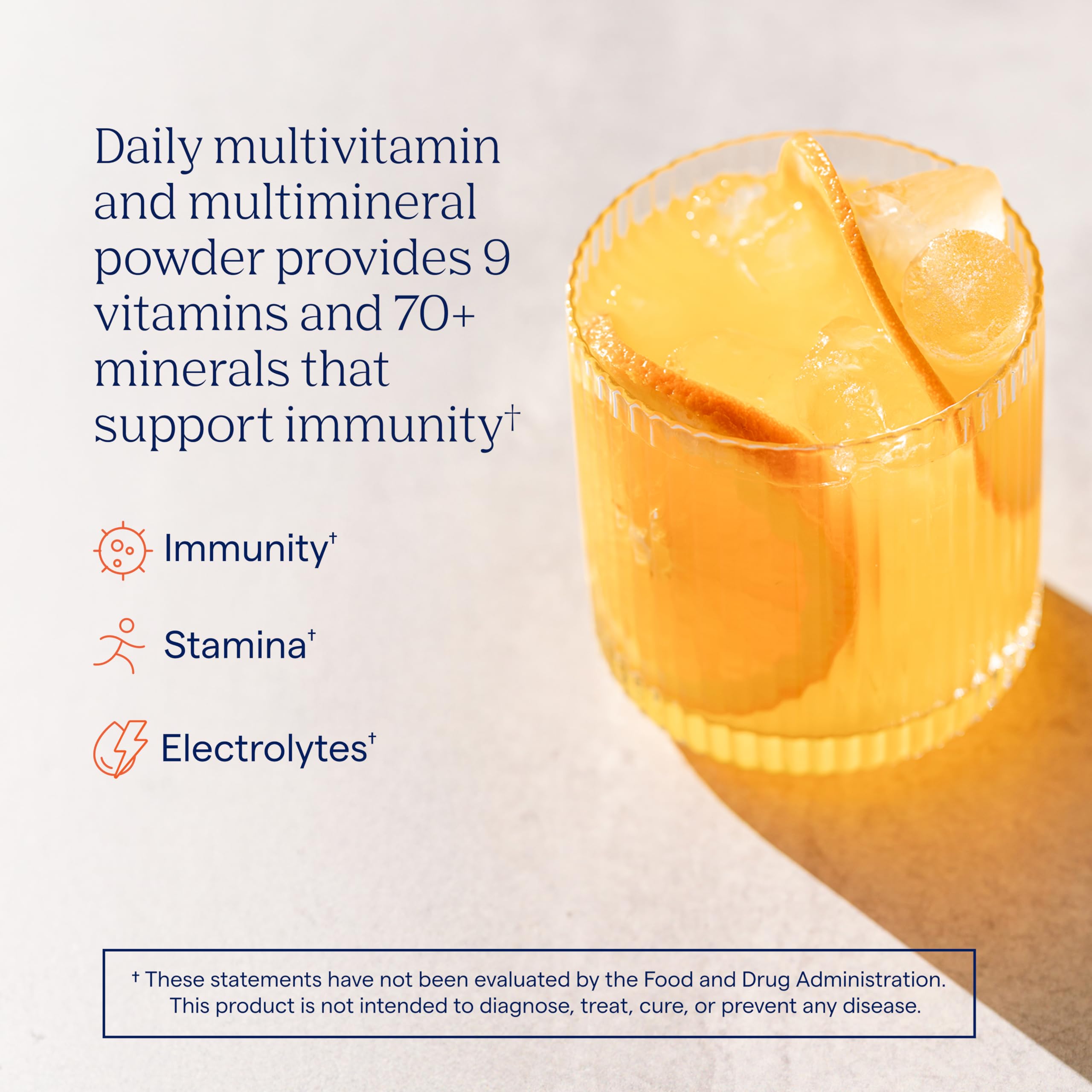 Trace Minerals Power Pak packet ready to mix for on-the-go nourishment