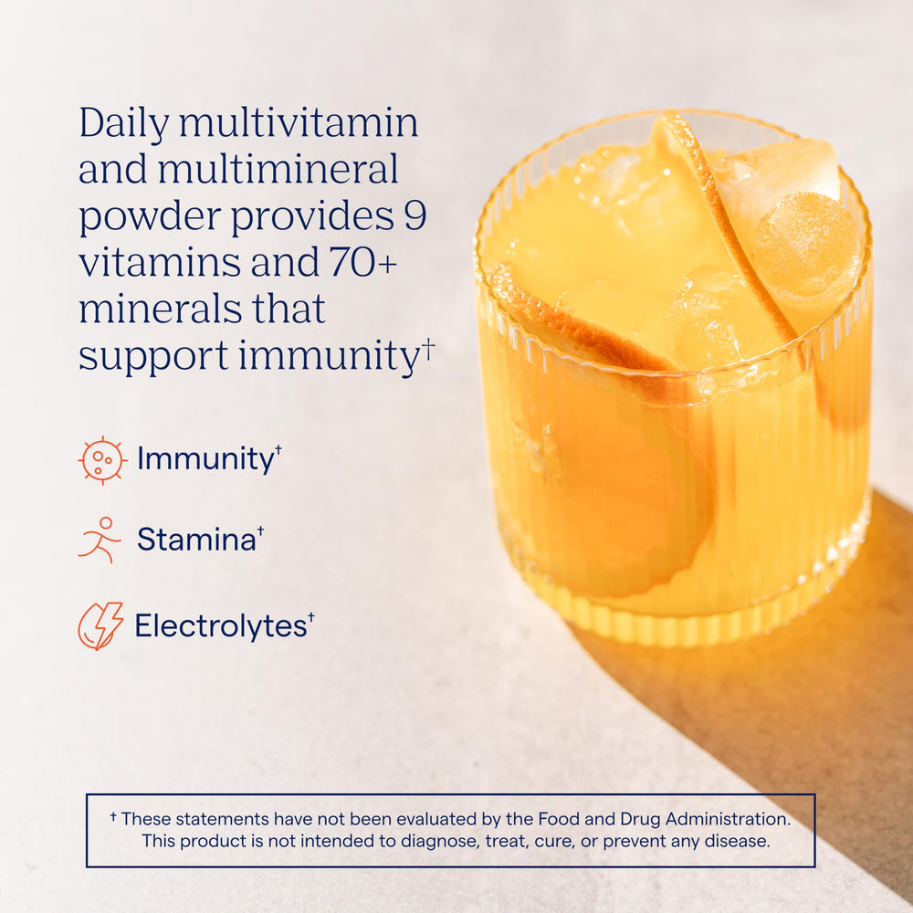 Trace Minerals Power Pak packet ready to mix for on-the-go nourishment