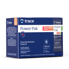 Trace Minerals Power Pak watermelon packet serve for quick hydration and electrolyte support.