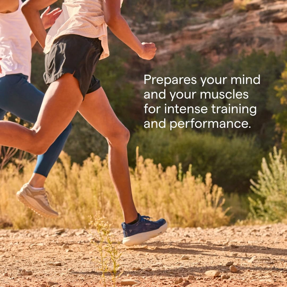 Trace Minerals Pre-Workout shaker dissolving powder ready for pre-workout hydration