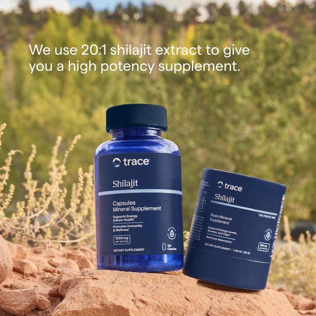 Trace Minerals Shilajit Capsules aid digestion after meals.