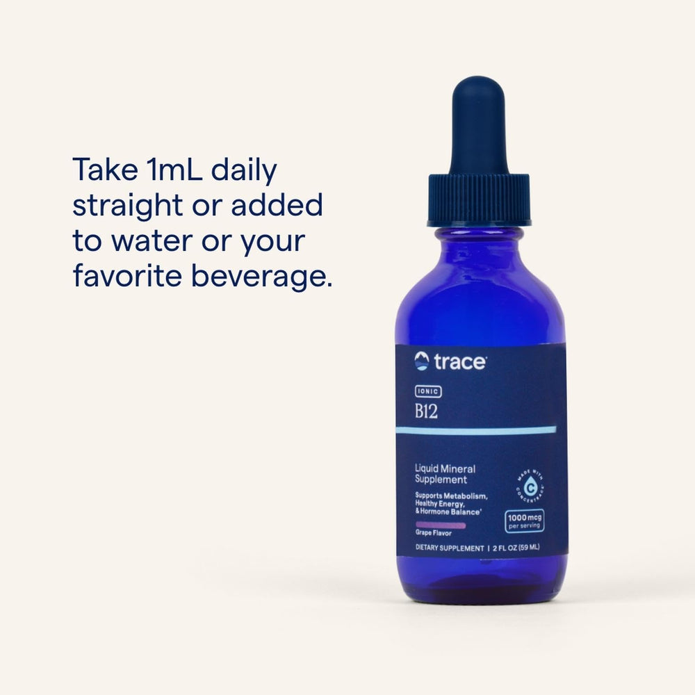 Trace Minerals suggested-use dropper for easy precise daily dosing.