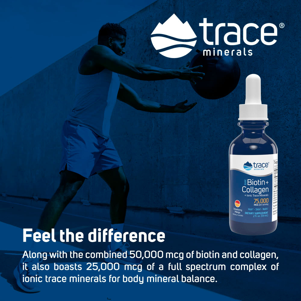 Trace Minerals bottle with USA origin emblem underscores sustainability in mineral remineralization