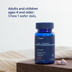 Kids and adults chewing Trace Minerals wafers for routine wellness.
