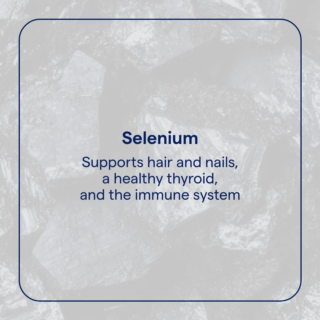 Trace Minerals selenium bottle pour showing convenient daily dose in juice or food