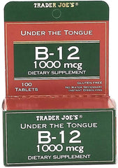 B12 de Trader Joe's, solución sublingual rápida sin agua.