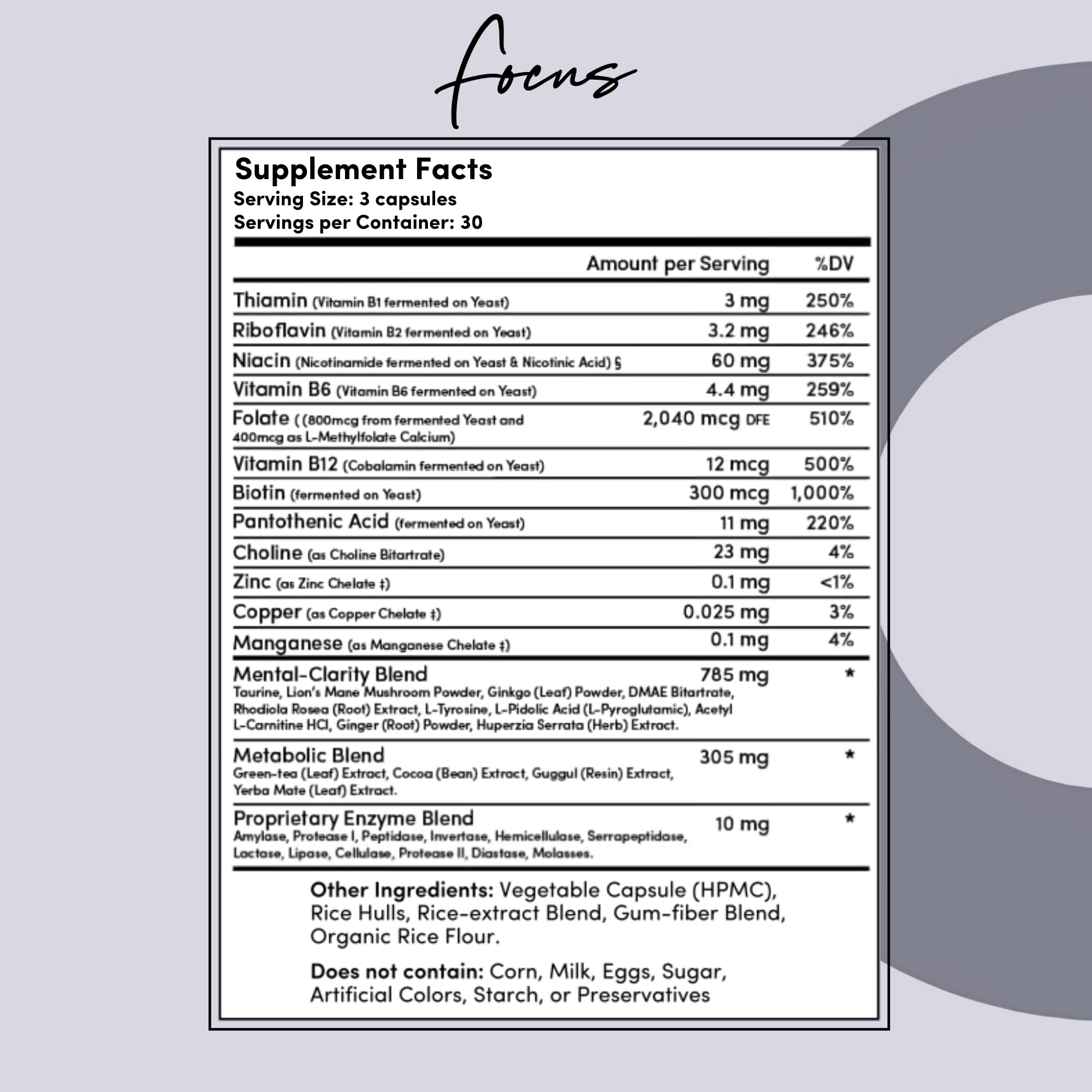 Tranont Focus daily-use spoon suggesting a simple intake routine