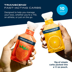 Transcend Strawberry Gel sachet offers fast energy on the go.
