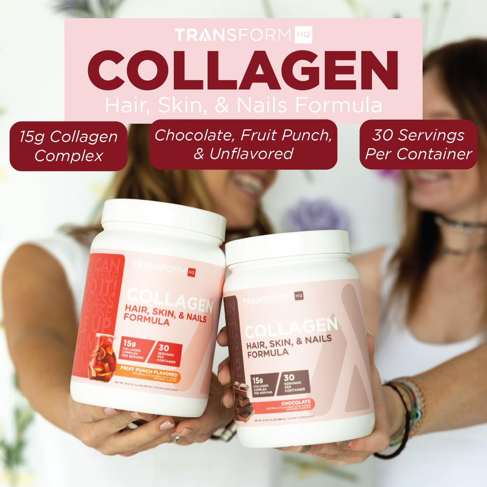 TransformHQ Beauty Collagen quick mix for on the go use