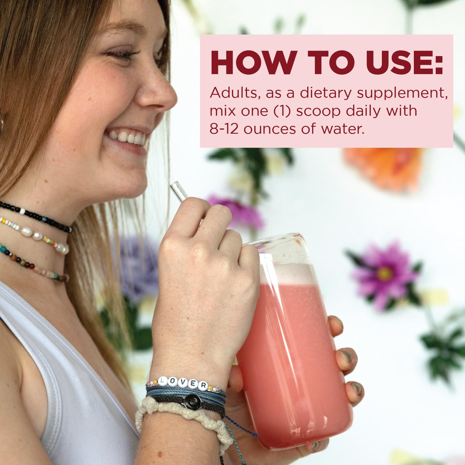 TransformHQ Beauty Collagen unflavored powder suited to any flavor profile.