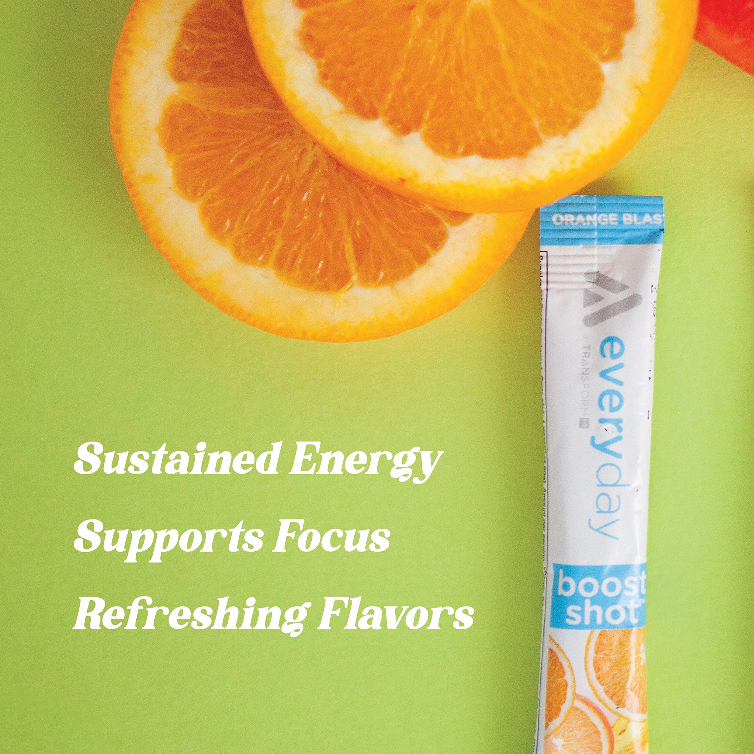 TransformHQ Boost Shot variety of flavors showcases multiple tasty options.