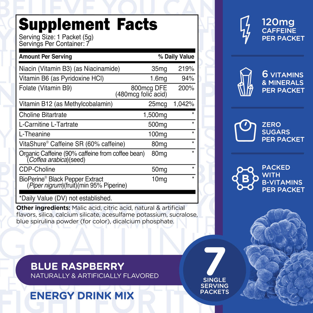 TransformHQ Boost Shot poured into a glass to enjoy refreshing flavor.