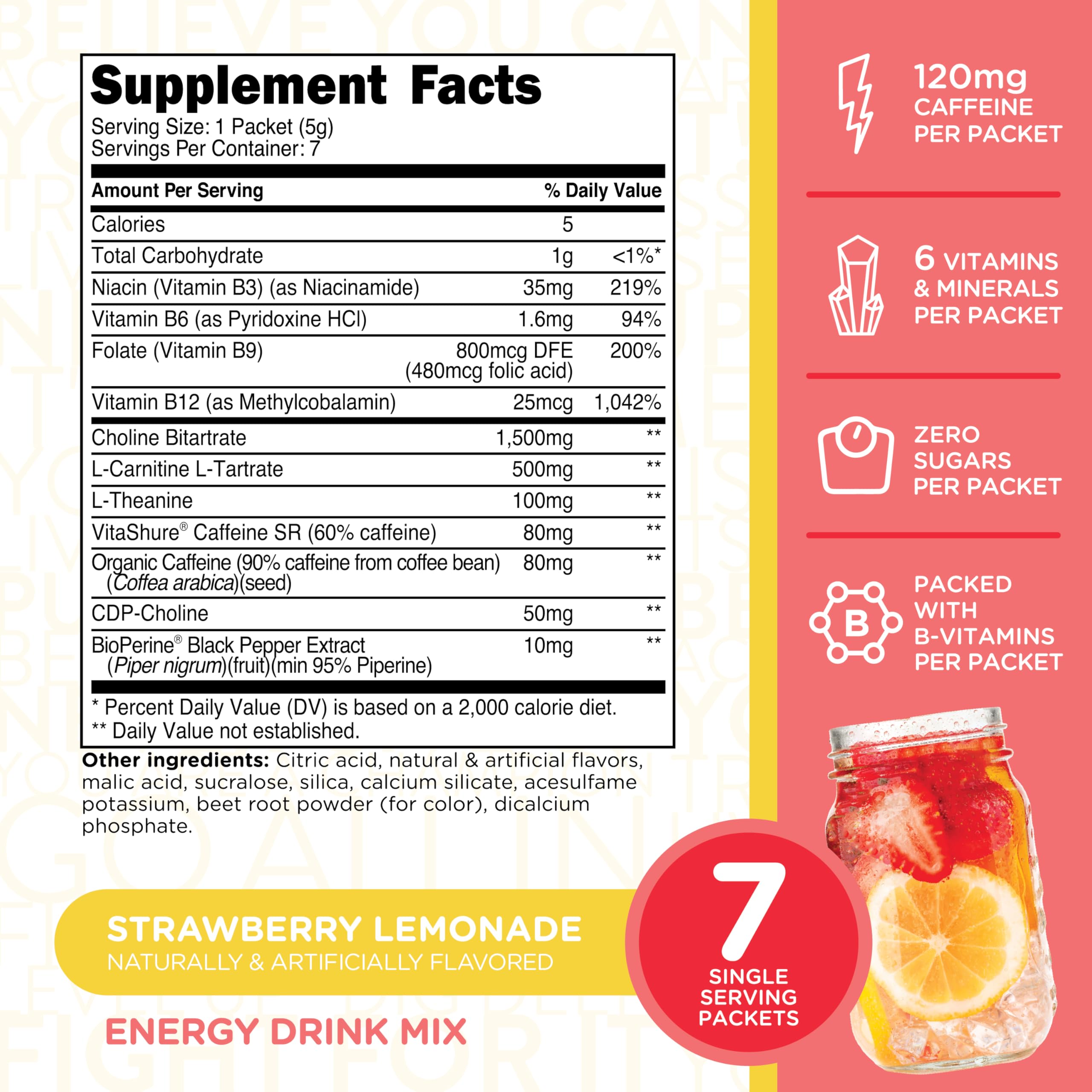 Powder scoop with TransformHQ Boost Shot for easy serving and mixing.