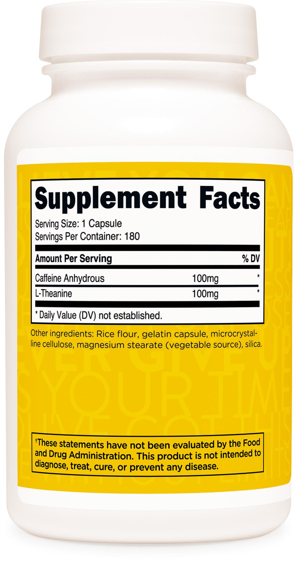 TransformHQ serving illustration showing one capsule per serving.